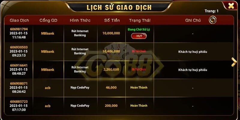 Các phương thức nạp tiền Go88 nhanh phổ biến