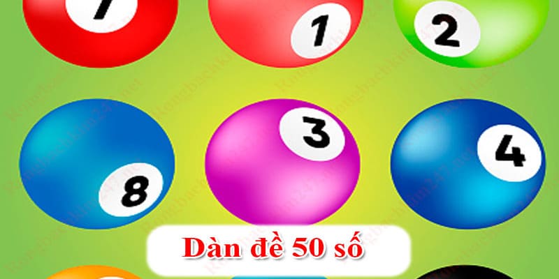 dàn đề 50 số